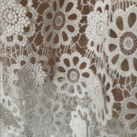 White mesh Vici dress - Picture 3 of 6